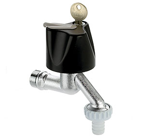 1025151 - Brass Water-Safe draw-off tap lockable upper-part