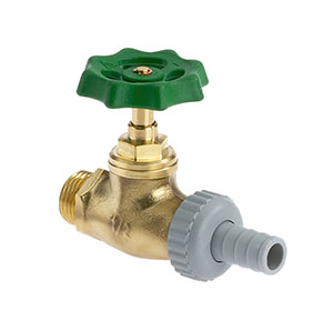 1312150 - CR-Brass Globe valve inlet: male thread