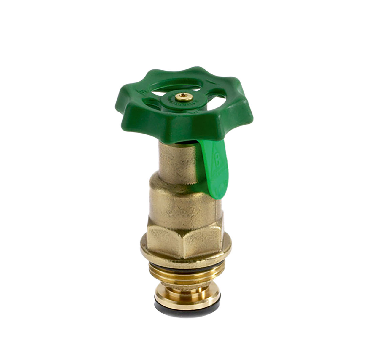 1215200 - Brass Upper-part with grease chamber for Combined Free-flow and Backflow-preventer valves, not-rising spindle
