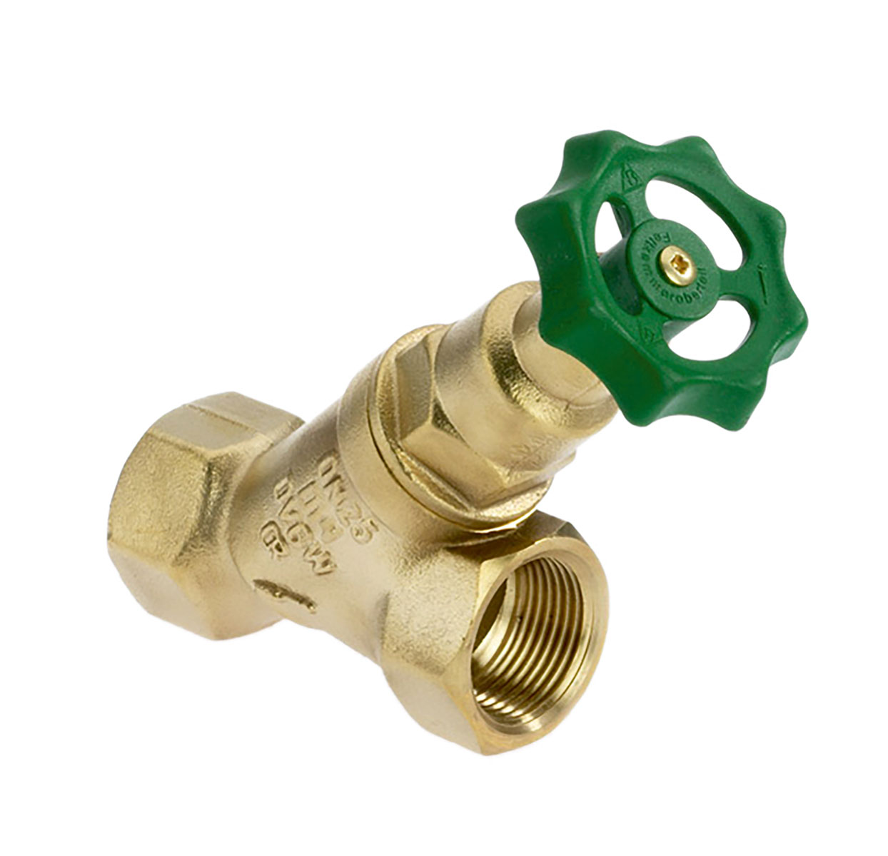 1501200 - CR-Brass Free-flow valve upper part not-rising, without drain valve