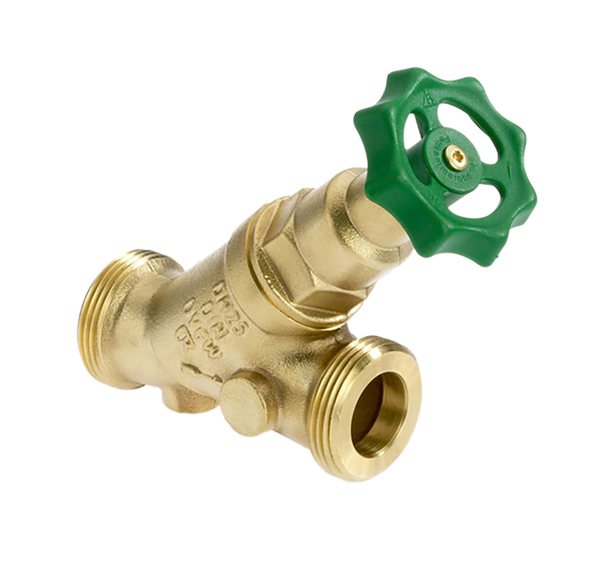 1506400 - CR-Brass Free-flow valve male thread, not-rising, without drain valve