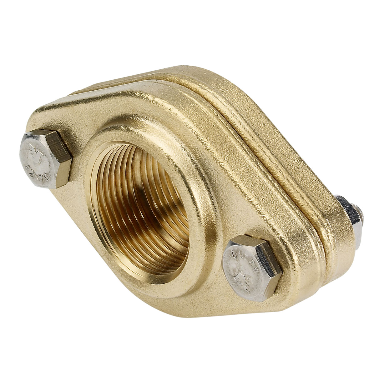 9004297 - CR-Brass oval type flange DN 32
