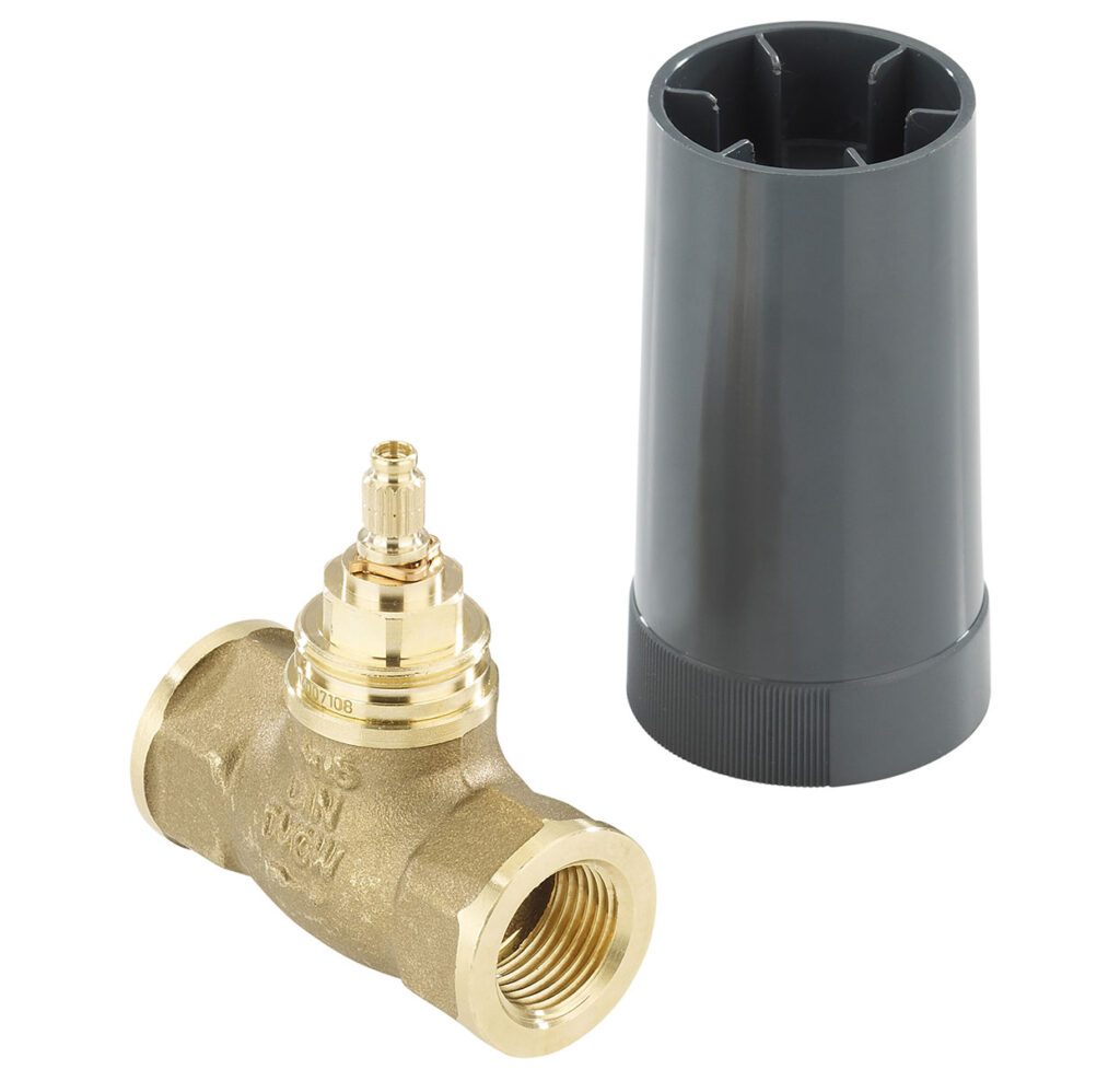 1350: CR-Messing Unterputzventil