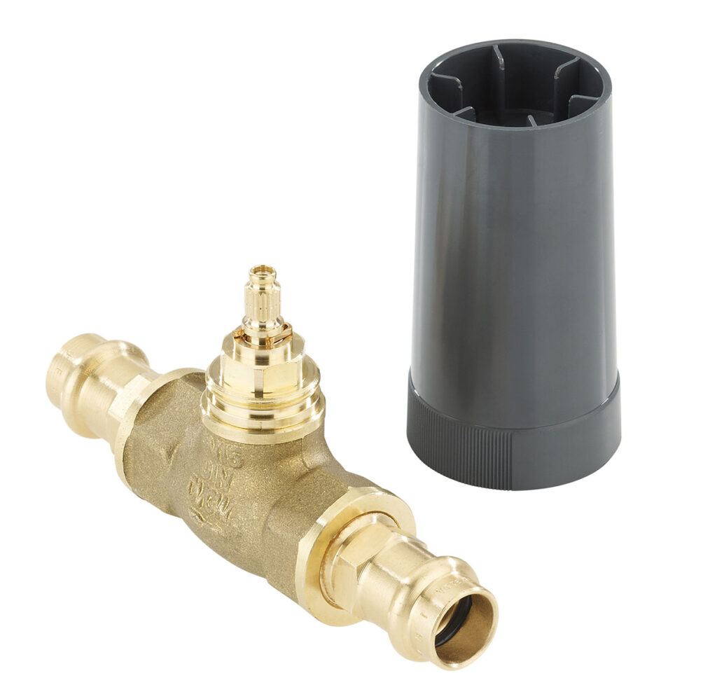 1351: CR-Messing Unterputzventil