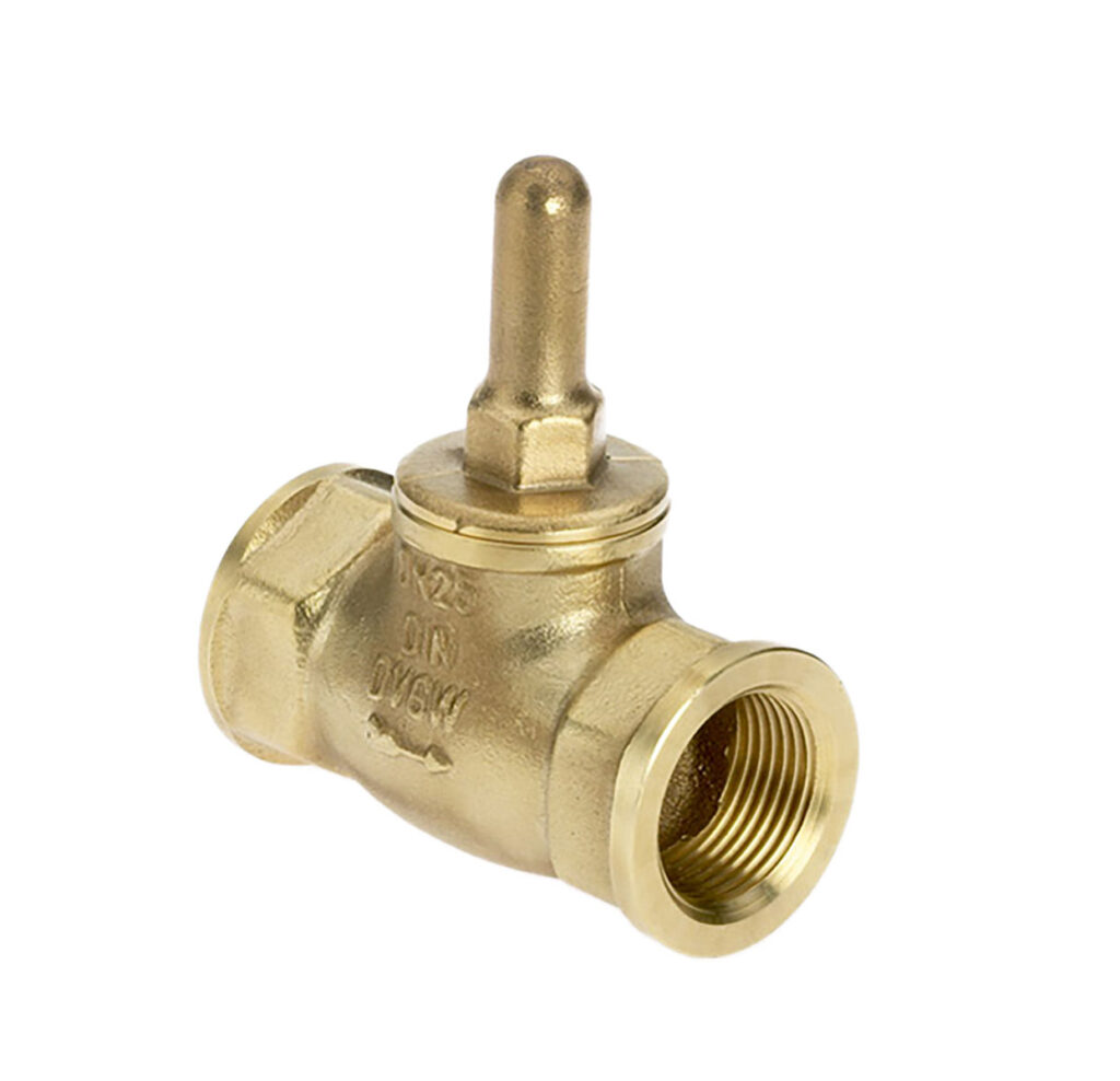 1430: CR-Messing Geradsitz-Rückschlagventil