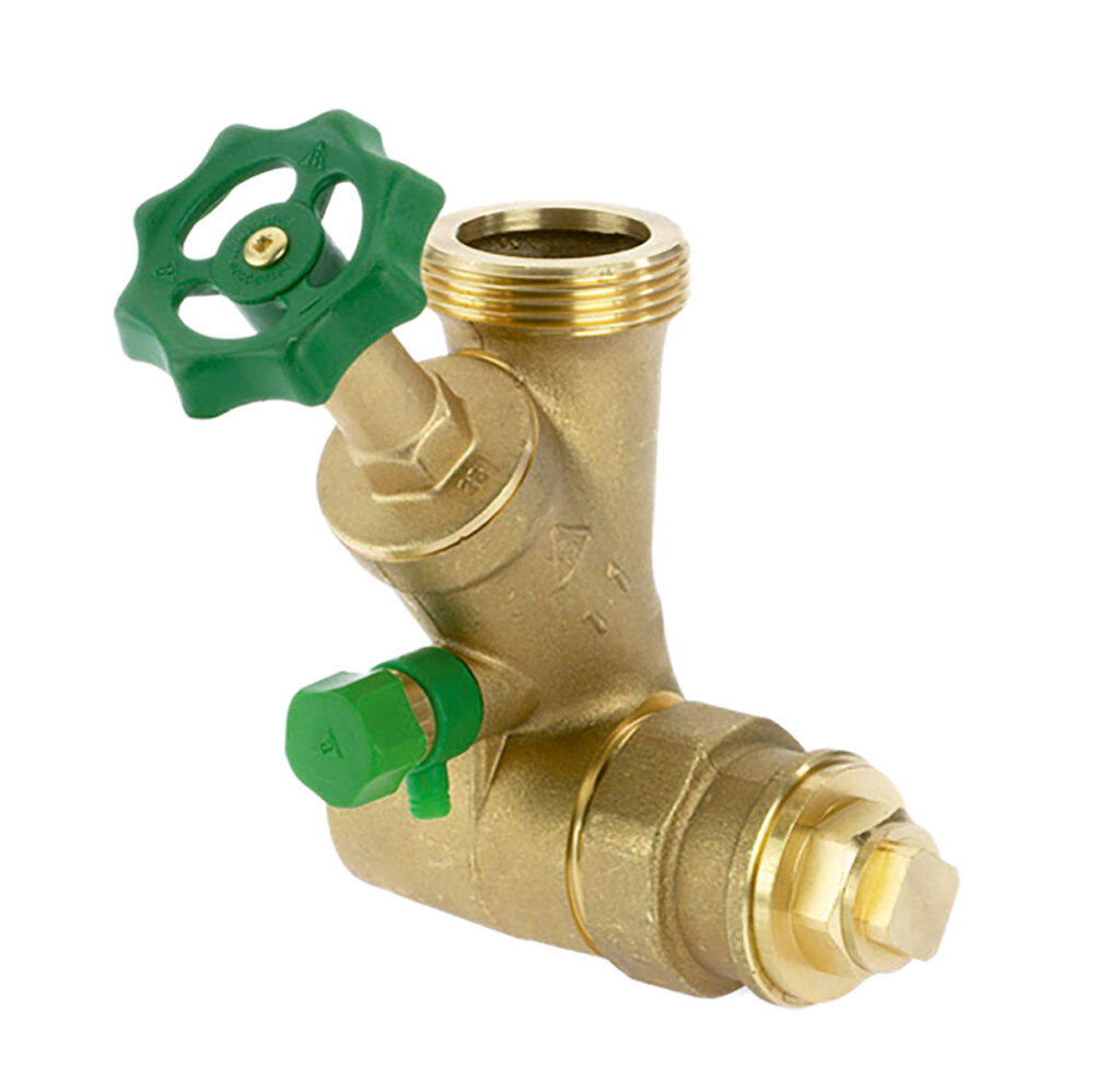 4000: CR-Messing END Abzweig T-Ventil Freistrom