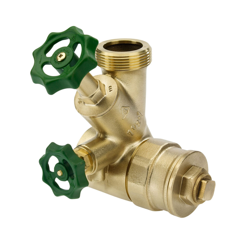 4000: CR-Messing END Abzweig T-Ventil Freistrom