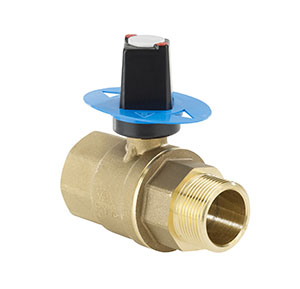 5038: CR-Messing WN-Trommelkugelhahn