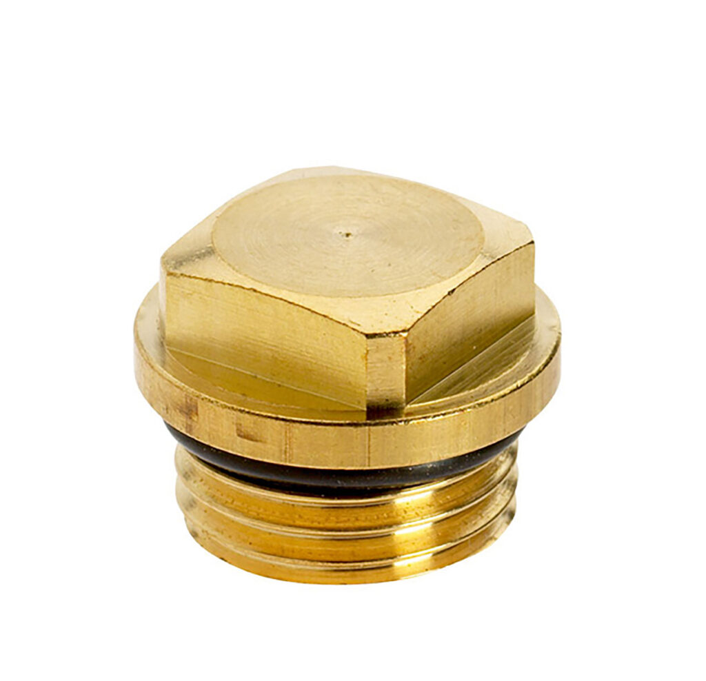 1225: Messing Entleerungs-Stopfen