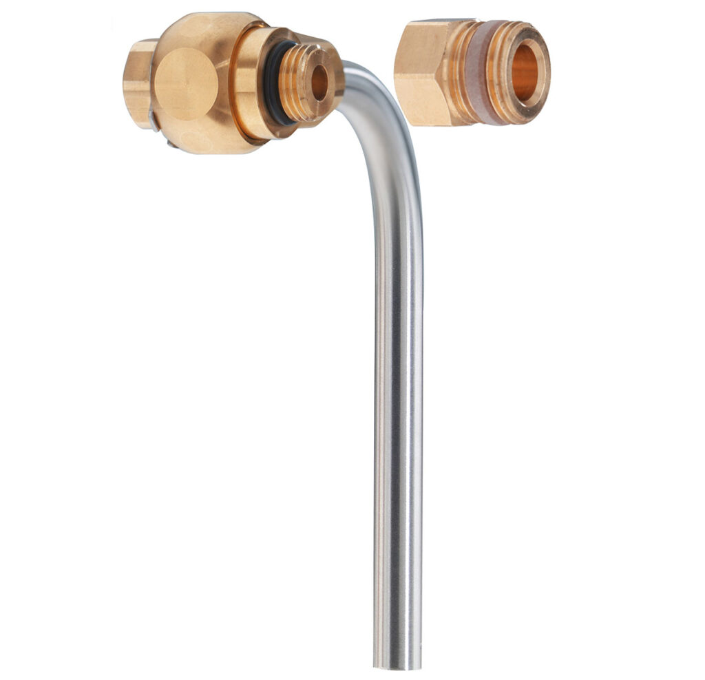 3333: Rotguss Probenahmeventil