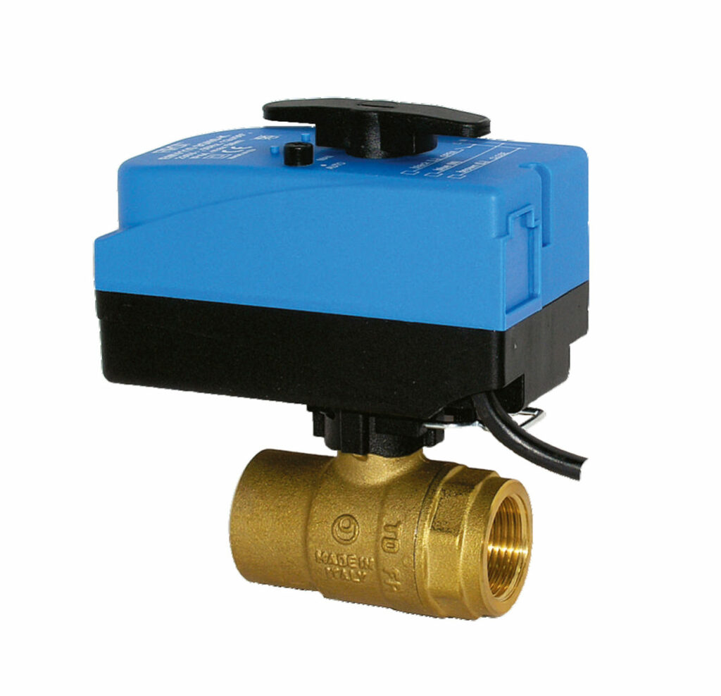 5009: Motorkugelhahn für Trinkwasser/Heizung - Typ 5 - Stellzeit 12 Sekunden